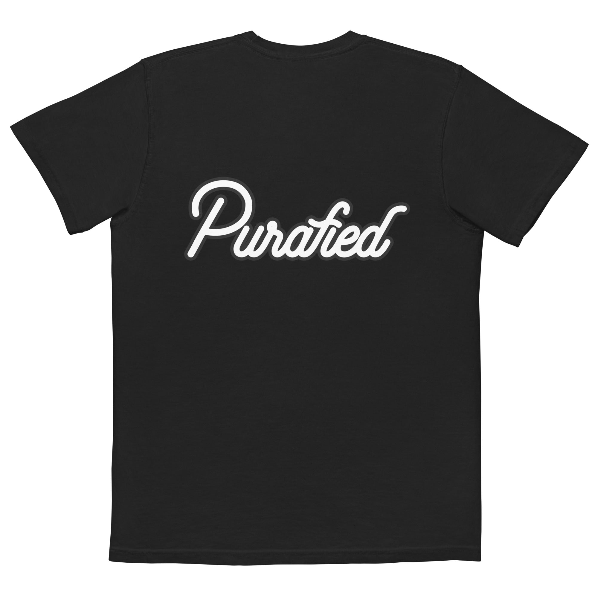 The Panda Embroidered Pocket Tee – Purafied Audio