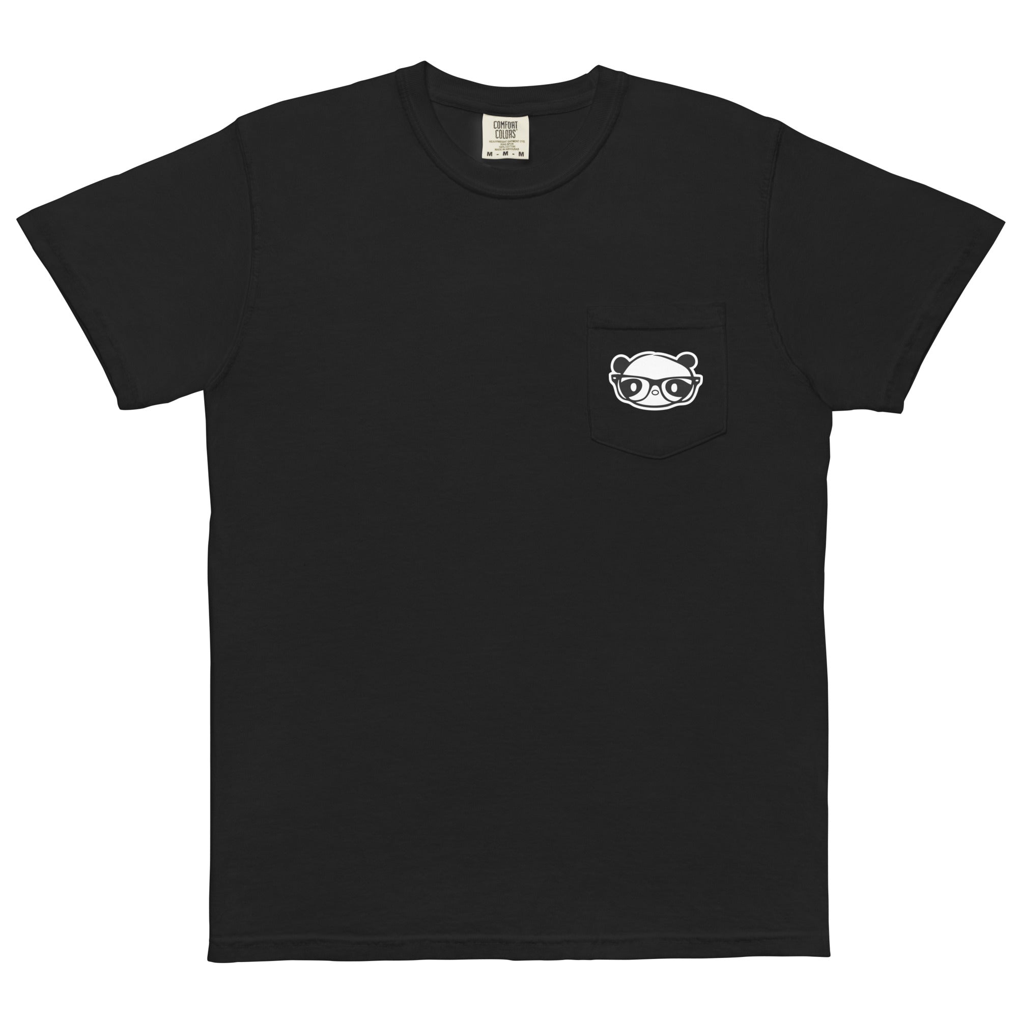 The Panda Embroidered Pocket Tee – Purafied Audio