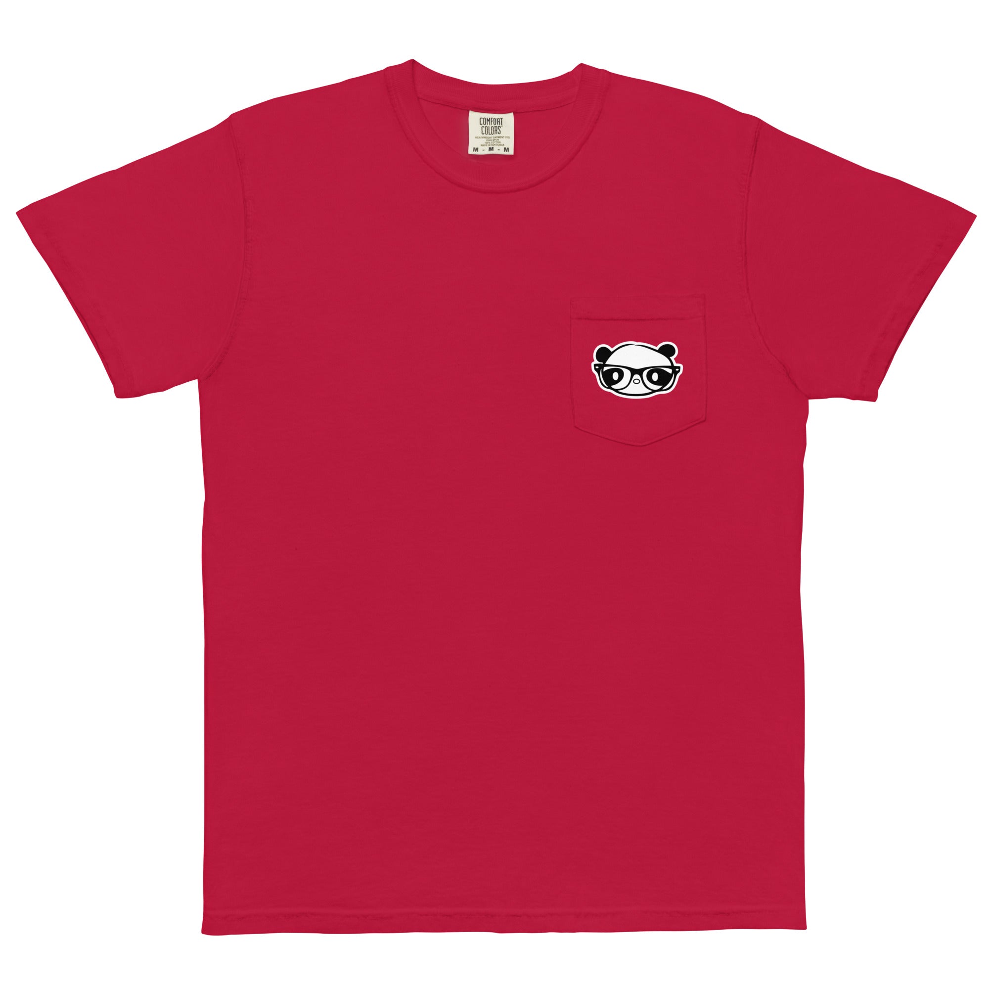 The Panda Embroidered Pocket Tee – Purafied Audio
